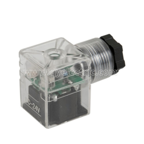 Din 43650b Solenoid Valve Connectors Led,female Power Connector,pg9