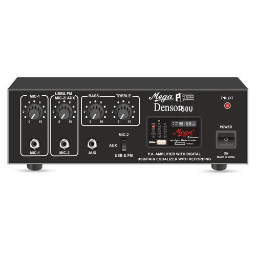 ब्लूटूथ और रिकॉर्डिंग सुविधा के साथ 50 W पावर एम्पलीफायर