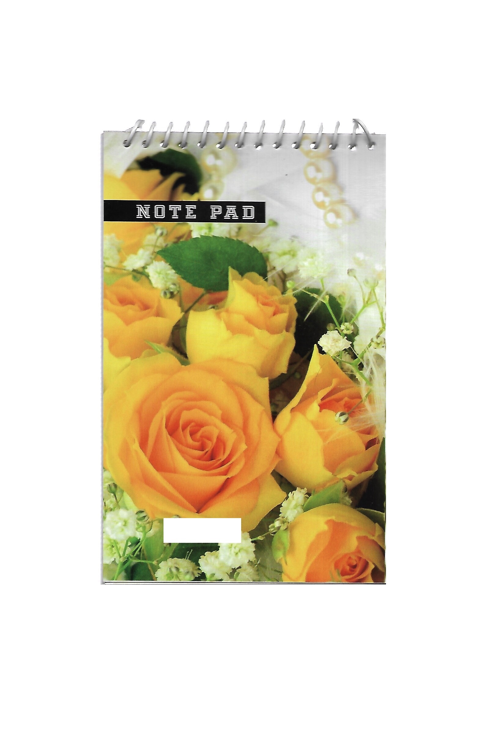 Spiral Pad - Card & Paper, 4.5 X 7.25 Inches | Spiral Binding, Durable Card Cover, Single Ruled, 4 Colour Print For Notes Writing