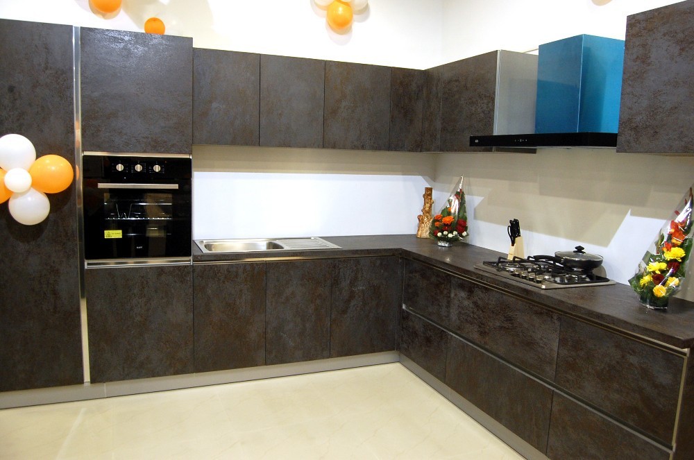 Acrylic Modular Kitchen - Premium Acrylic Material, Customizable Dimensions , Modern Design And Versatile Storage Solutions