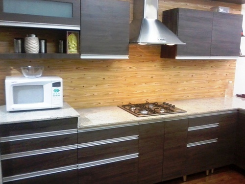 Acrylic Modular Kitchen - Premium Acrylic Material, Customizable Dimensions , Modern Design And Versatile Storage Solutions
