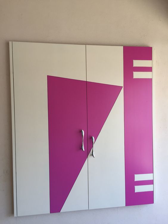 Designer Wardrobe - Wooden 6-7 Ft Height | Modern Indian Style Scratch Resistant Mirror Sophisticated White And Black Finish