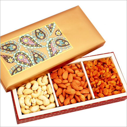Glossy Lamination Rectangular Dry Fruits Packing Box