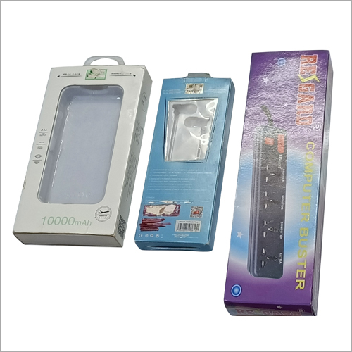 Electronic Gadget Paper Packaging Box - Paper Material, Rectangular Shape, Available in Various Colors | Ideal for Gifts and Electronic Device Storage