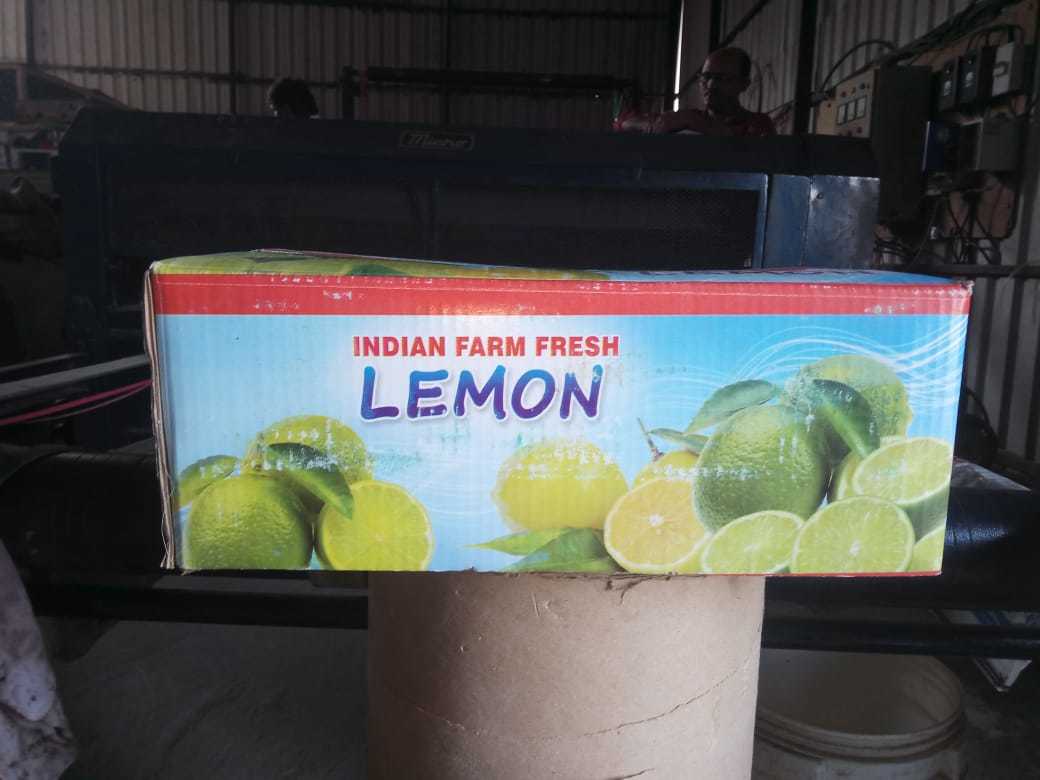 Corrugated Board Lemon Box