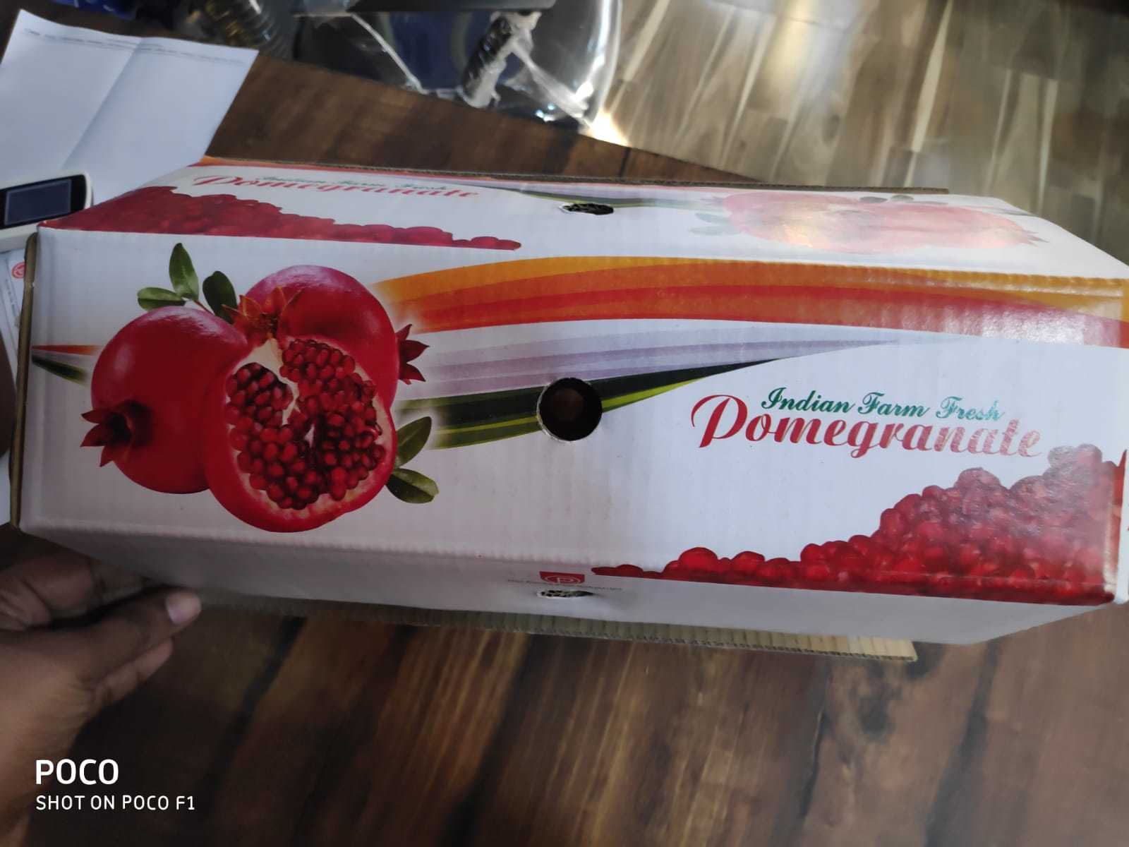 Corrugated Board Pomegranate Boxes