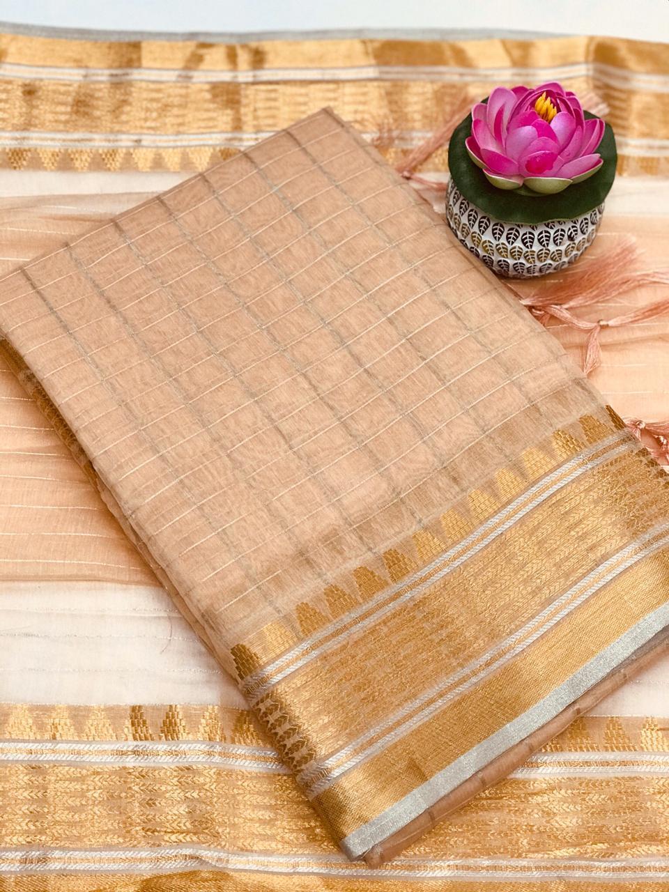 Woven Cotton Base Saree