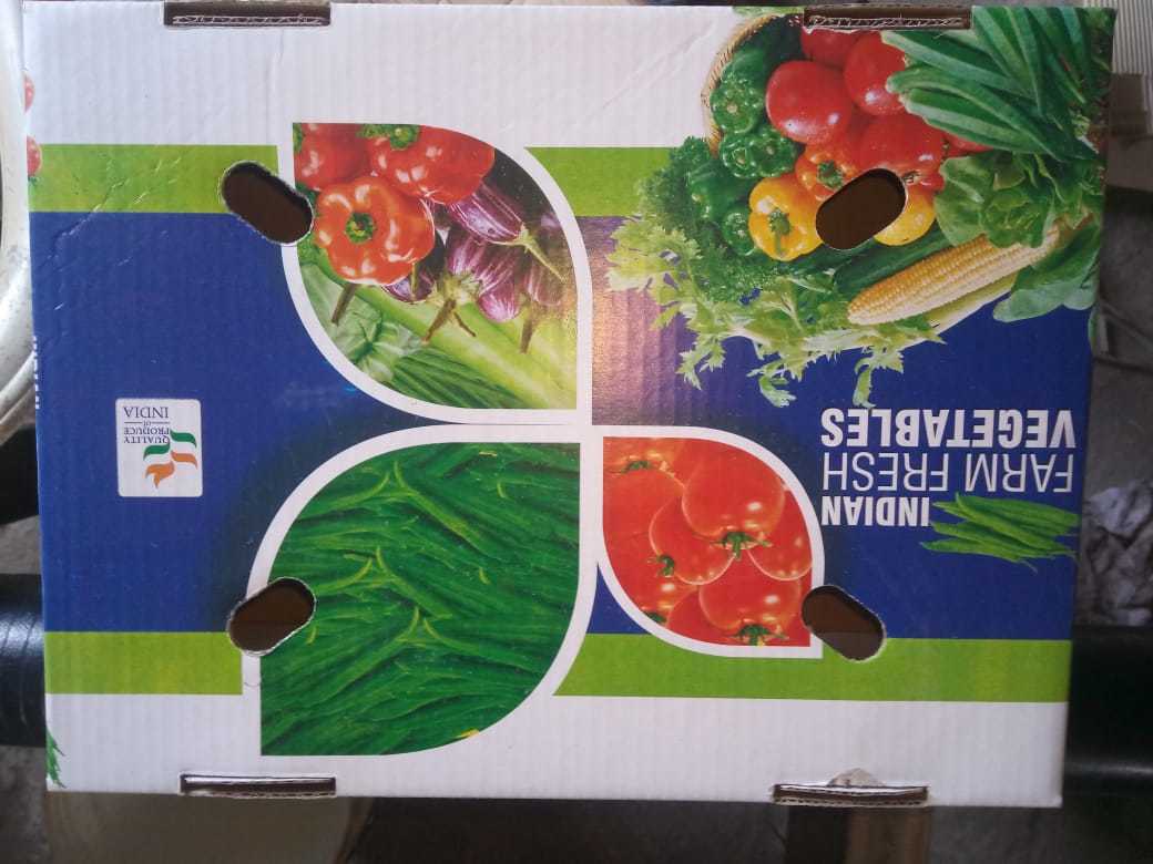 Corrugated Board Vegetable Boxes