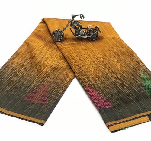 Ikkat Silk Saree - Rich Pallu Design with Jaquard Border | All-Season Elegant Traditional Wear, Includes Blouse