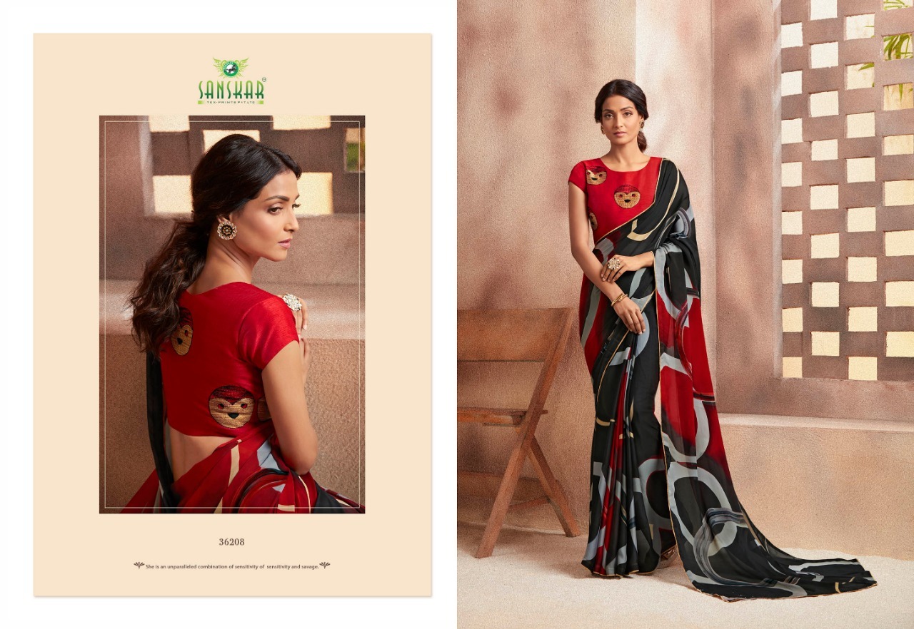 Georgette Georgete Saree