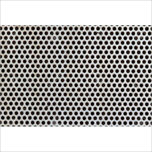 Ss Perforated Sheet - Color: Silver