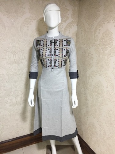 Dry Cleaning Cotton Kurti
