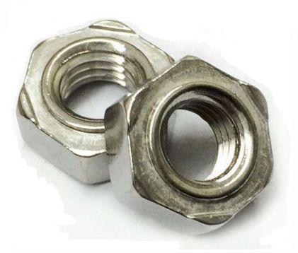 Hex Weld Nut Din 929 - Stainless Steel, Carbon Steel, Alloy Steel | Flat Hexagonal Head, Plated, Industrial Heavy-duty Usage, Various Sizes