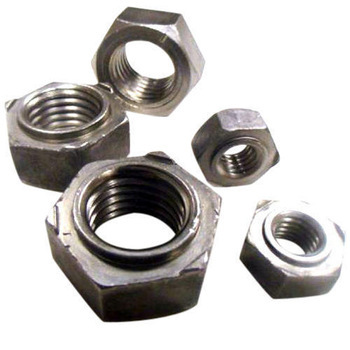Hex Weld Nut Din 929 - Stainless Steel, Carbon Steel, Alloy Steel | Flat Hexagonal Head, Plated, Industrial Heavy-duty Usage, Various Sizes