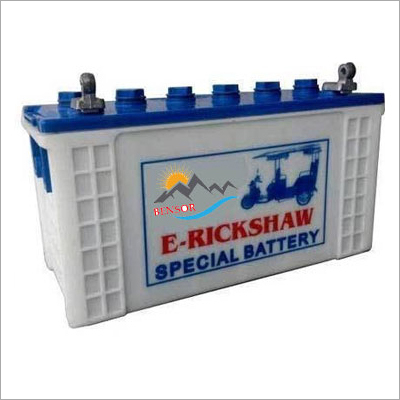 E-Rickshaw Battery - Long Lasting Performance, Durable Design & Easy Installation
