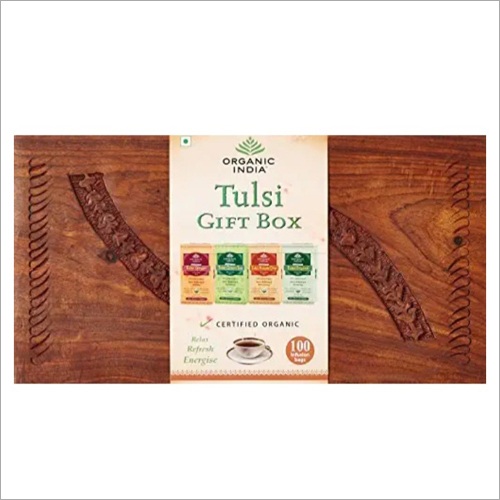 Certified Organic Tulsi Tea Gift Box Antioxidants