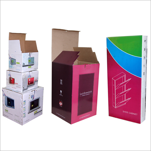 Multi Color Corrugated Carton Size: According To Order