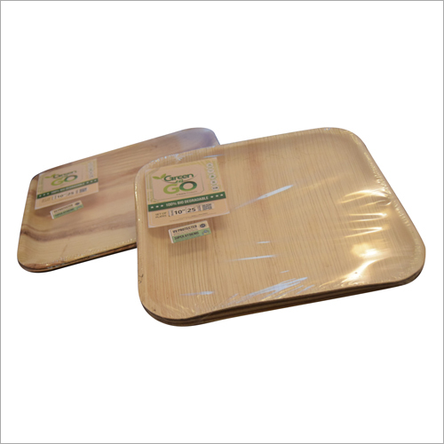 Areca Leaf Square Plate Application: Event