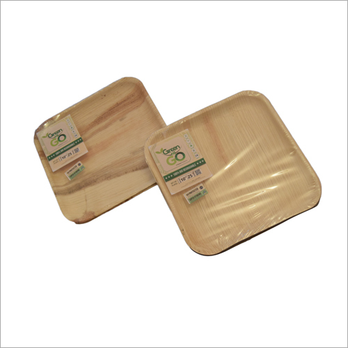 Areca Leaf Square Plate Application: Event