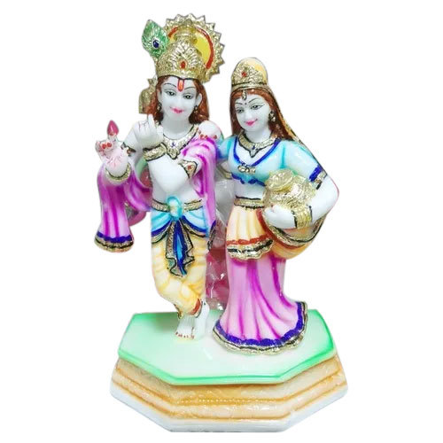 MOULD MARBLE RADHA KRISHNA JI STANDING