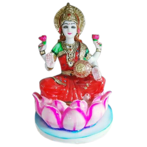 मोल्ड मार्बल लोटस लक्ष्मीजी