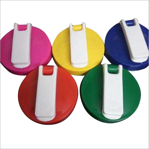 83 mm Flip Top Cap - Plastic, 83 mm Size, Multicolour | Flip Top Design for Bottles and Jars, Plain Pattern