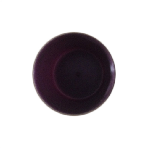 Plastic Brown Jar Cap - Plastic Material, Round Shape, Purple Color | Recyclable Design for Efficient Jar Capping Applications