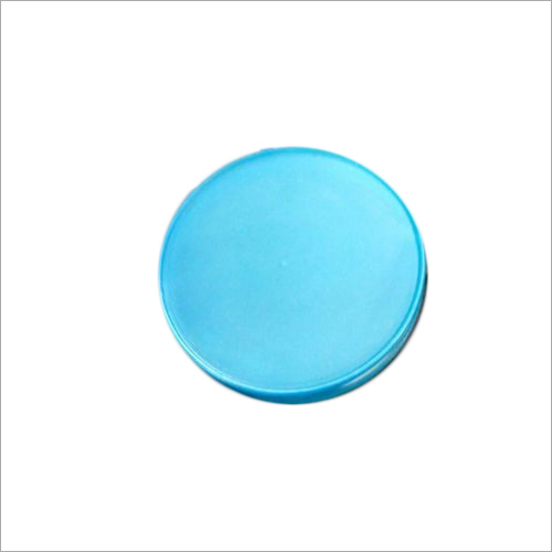 83 mm Jar Cap - Plastic, Round, Blue | Lightweight 6 Gram, Plain Pattern for Jars