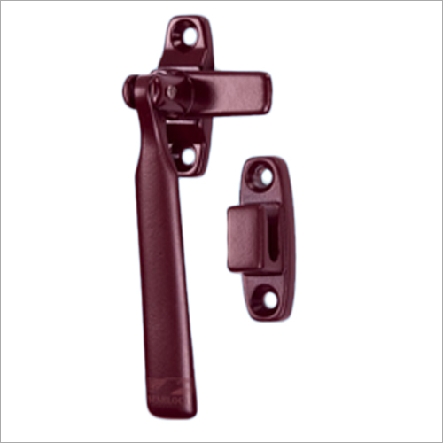 Black Window Handle Star Lock