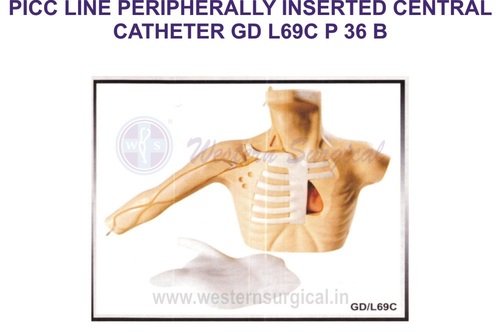 PICC लाइन परिधीय रूप से सम्मिलित केंद्रीय कैथेटर