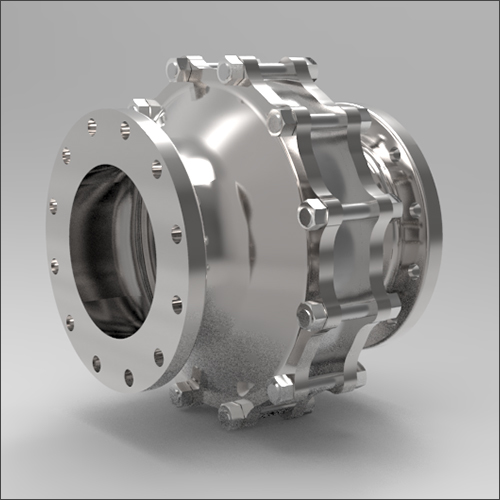 Red Yalow Gray In Line / End Of Line Flame Arrester