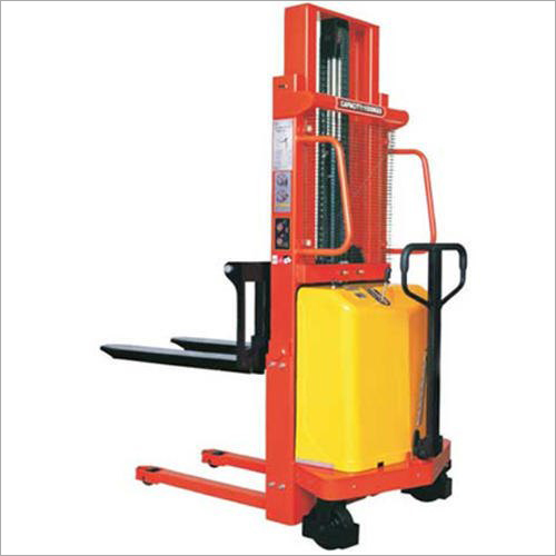 मजबूत सेमी इलेक्ट्रिक पैलेट स्टेकर