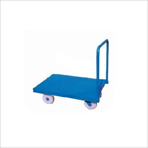 Heavy Duty Platform Trolley - Stainless Steel, 225 mm Height | 500-1000 Kg Load Capacity, Waist-Length Handle, Four Castor Wheels