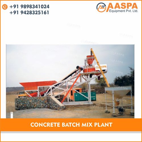 Durable Stationary Type Concrete Batching Plant