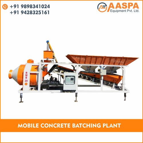 Durable Drum Mixer Concrete Batching Plant