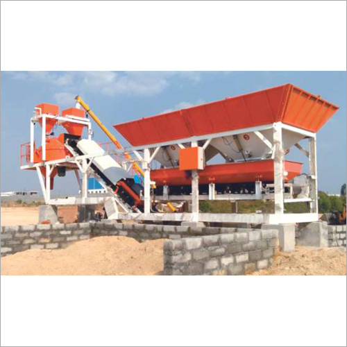 Durable Mobile Concrete Batching Plant