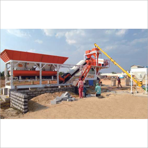Durable Mobile Concrete Batching Plant