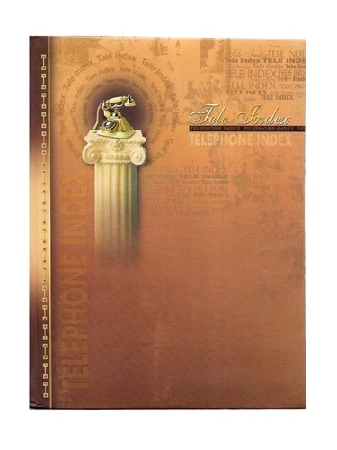 टिकाऊ और प्रीमियम क्वालिटी नेस्कैफ़ साइज़, टेलीफोन डायरी, हार्ड बाइंडिंग (128 पेज)