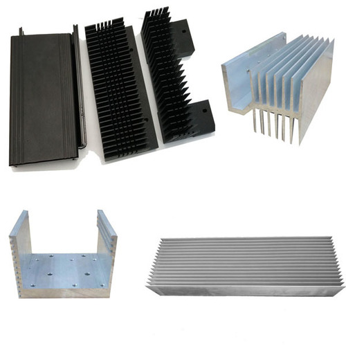 हीटसिंक एल्युमिनियम प्रोफाइल एल्युमिनियम एलॉय एक्सट्रूज़न प्रोफाइल