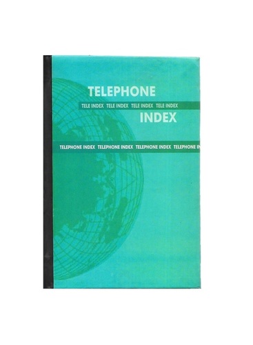 Table Size, Contacts Book, Hard Binding (192 Pages) - Hard Board & Paper, 5 x 7.5 Inches | Durable, Organized Access to Contact Details