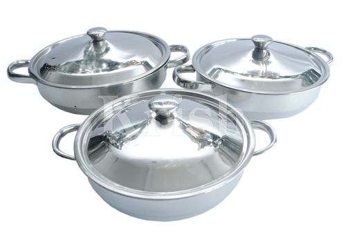 आवश्यकता के अनुसार स्टील हैंडल के साथ कॉन्टेसा डिश