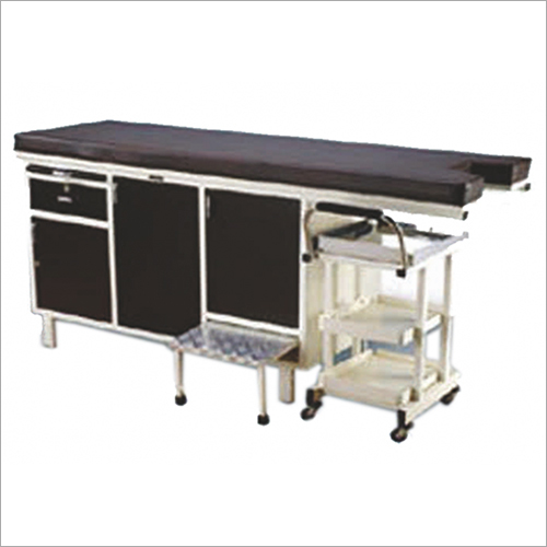 Gynae Examination Table Couch With Cabinet