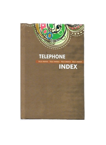 Telephone Directory - Hard Board & Paper, 5 x 7.5 Inches | Durable Hard Binding, Premium Quality Contact Organization
