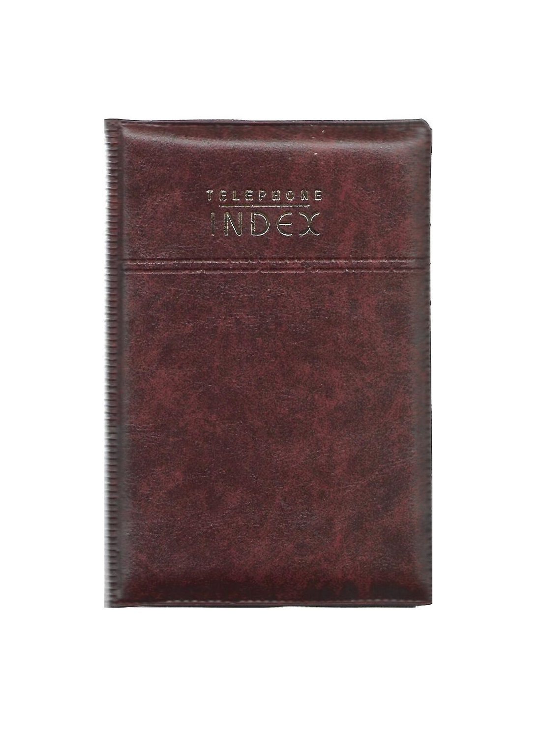 Telephone Directory - Foam & Paper, 5 X 7.5 Inches , Durable Leatherite Folder Cover For Organized Contact Details