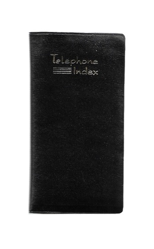 Personal Size, Telephone Index, Special Foam Folder (96 Pages) - Foam & Paper Material, 4 x 7.50 Inches Size | Durable Leatherite Cover, Effective Contact Organization