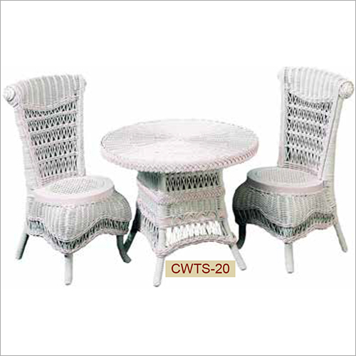 Durable Fancy Tea Wicker Table Set