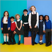 Junior School Uniform - Cotton Blend, Unisex Sizes for Primary to High School, Available in Various Colors and Patterns | Breathable, Quick Dry, Washable, Non-Toxic
