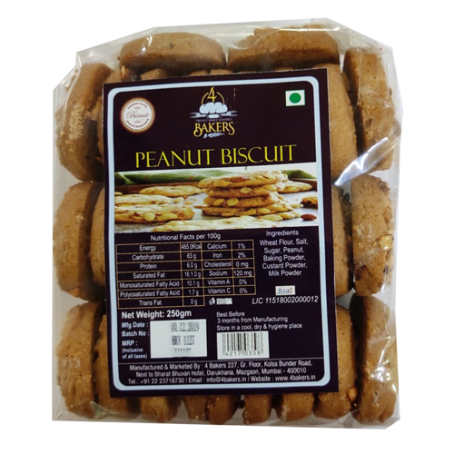 Peanut Biscuits Packaging: Family Pack