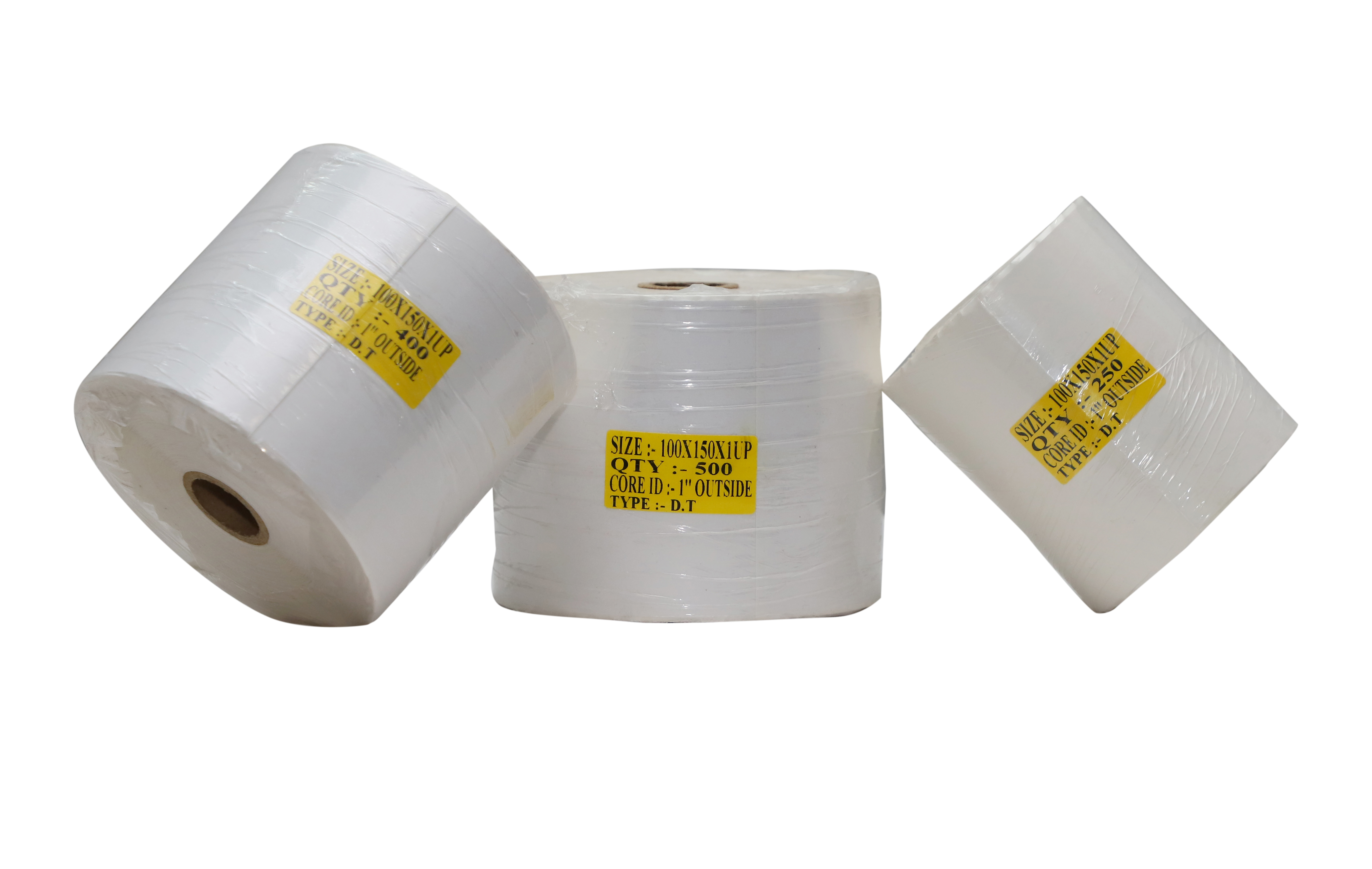 Thermal Label Roll - Pp 4"x6" White | Moisture Resistant, Tear Resistant, High Adhesiveness, Excellent Printability, Flawless Finish
