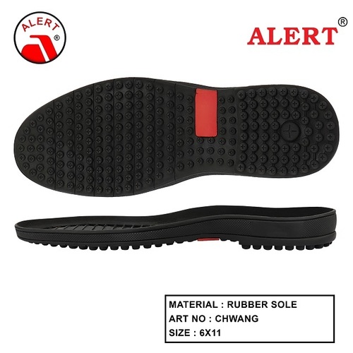 Rubber Shoe Sole - Rubber, Black | Abrasion Resistant, Tear Strength, Excellent Grip, Flexible, Durable, Comfortable, Waterproof, Quick Dry